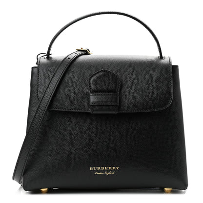 Burberry Derby Calfskin House Check Small Camberley Black 1 of 10