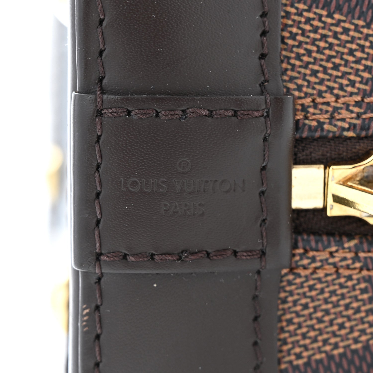 Louis Vuitton Damier Ebene Alma BB 6 of 10