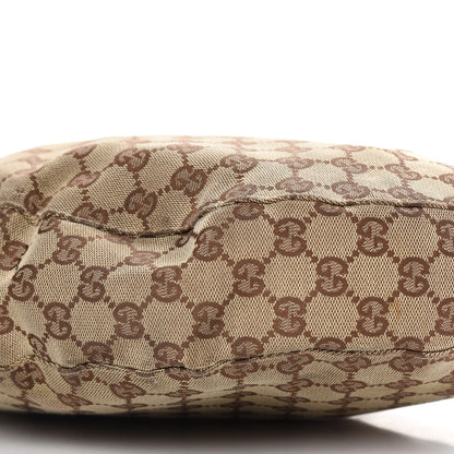 Gucci Monogram Bamboo Ring Hobo Aubergine 10 of 12