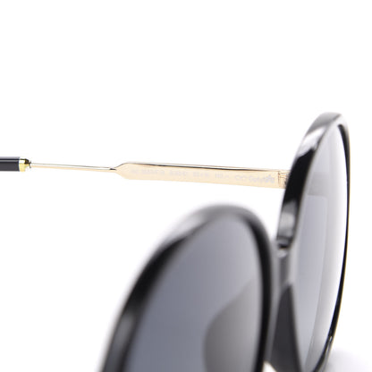 Gucci Round Frame Sunglasses GG3855/F/S Black 6 of 7