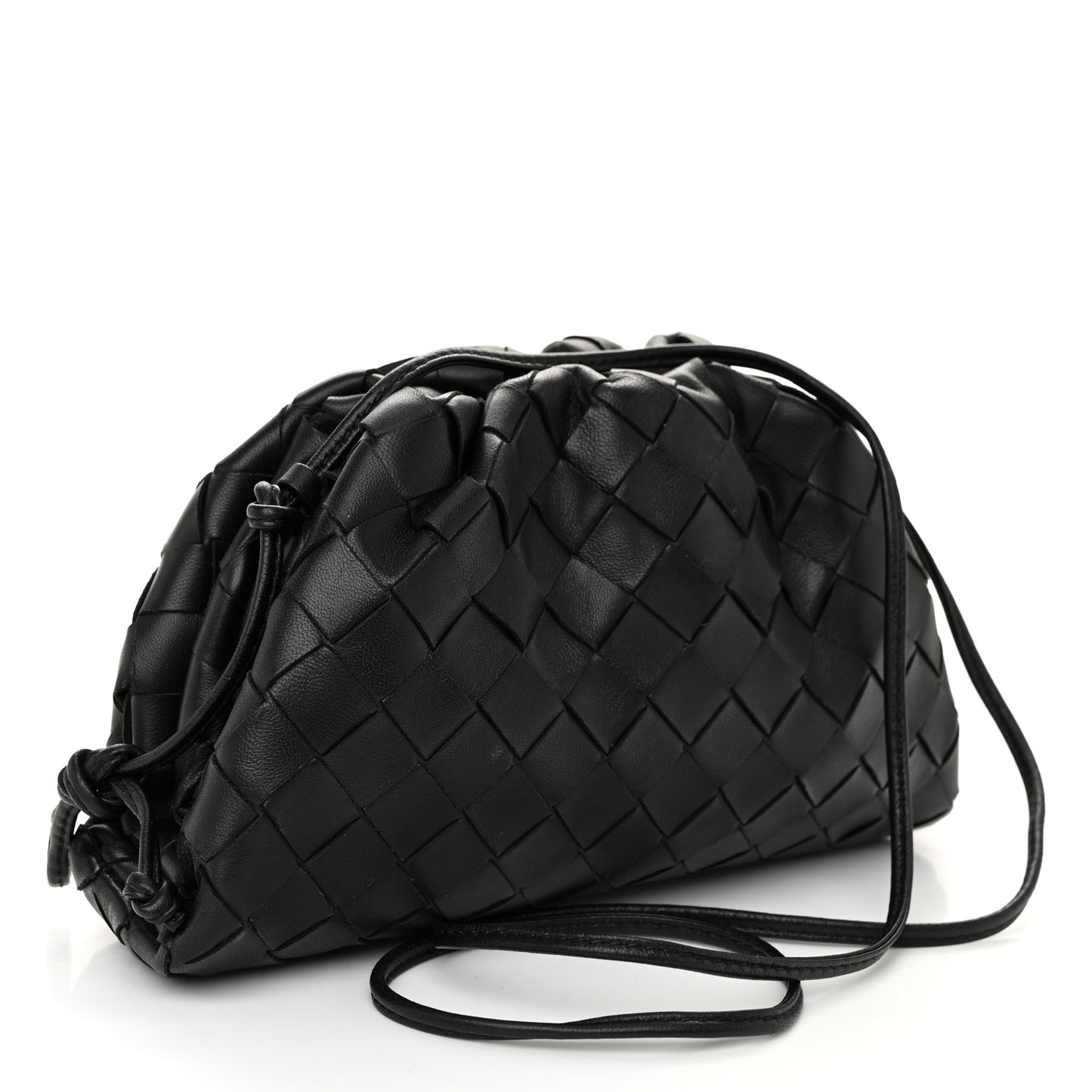 Nappa Intrecciato The Mini Pouch Black