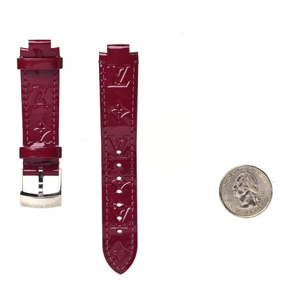 Louis Vuitton Vernis Tambour Watch Strap Magenta 2 of 5