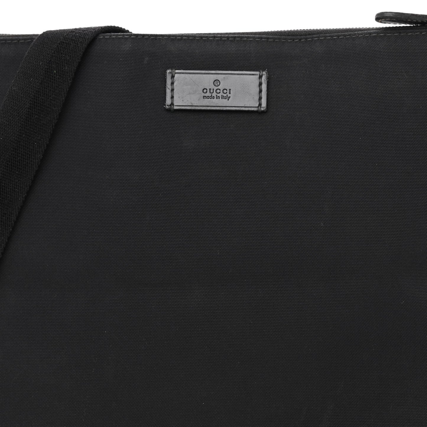 Canvas Messenger Bag Black