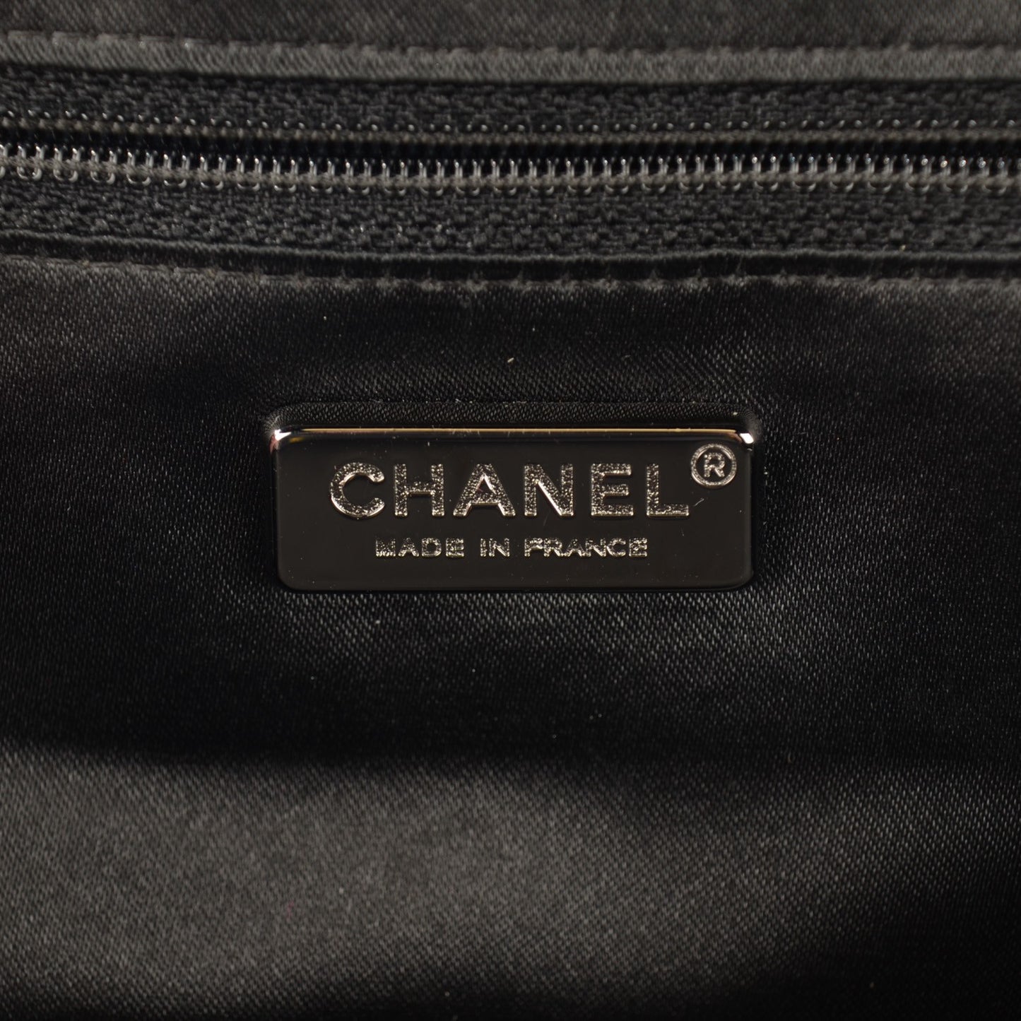 Distressed Lambskin Paris NY Framed Pleated Pouch Bag Black