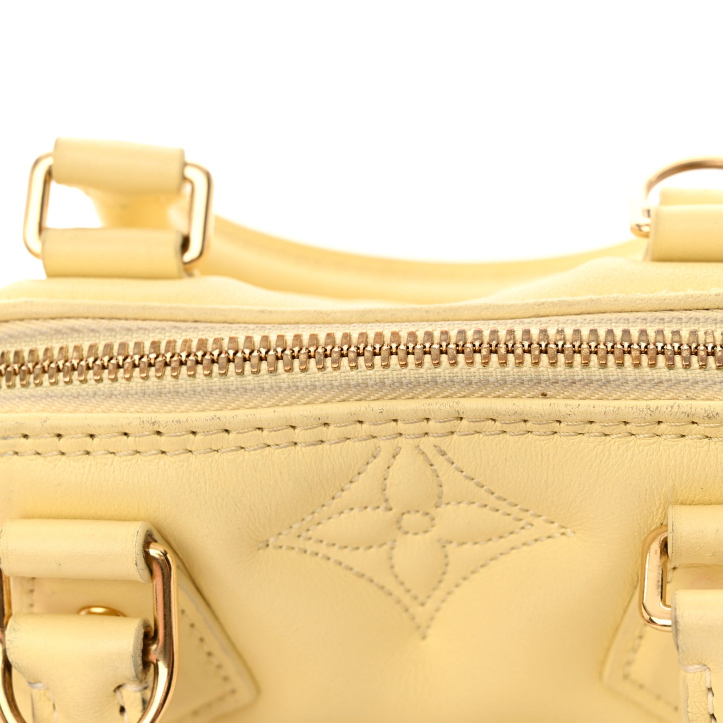 Calfskin Bubblegram Alma BB Banana