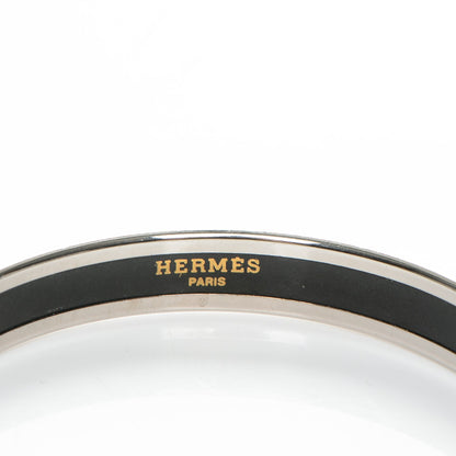 Hermes Enamel Printed Narrow Bracelet 65 4 of 5