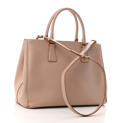 Prada Saffiano Lux Galleria Double Zip Tote Cammeo 3 of 11