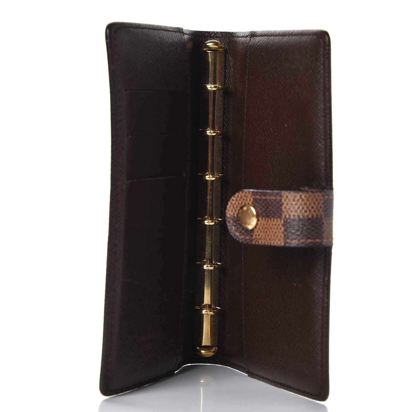 Damier Ebene Small Ring Agenda Cover
