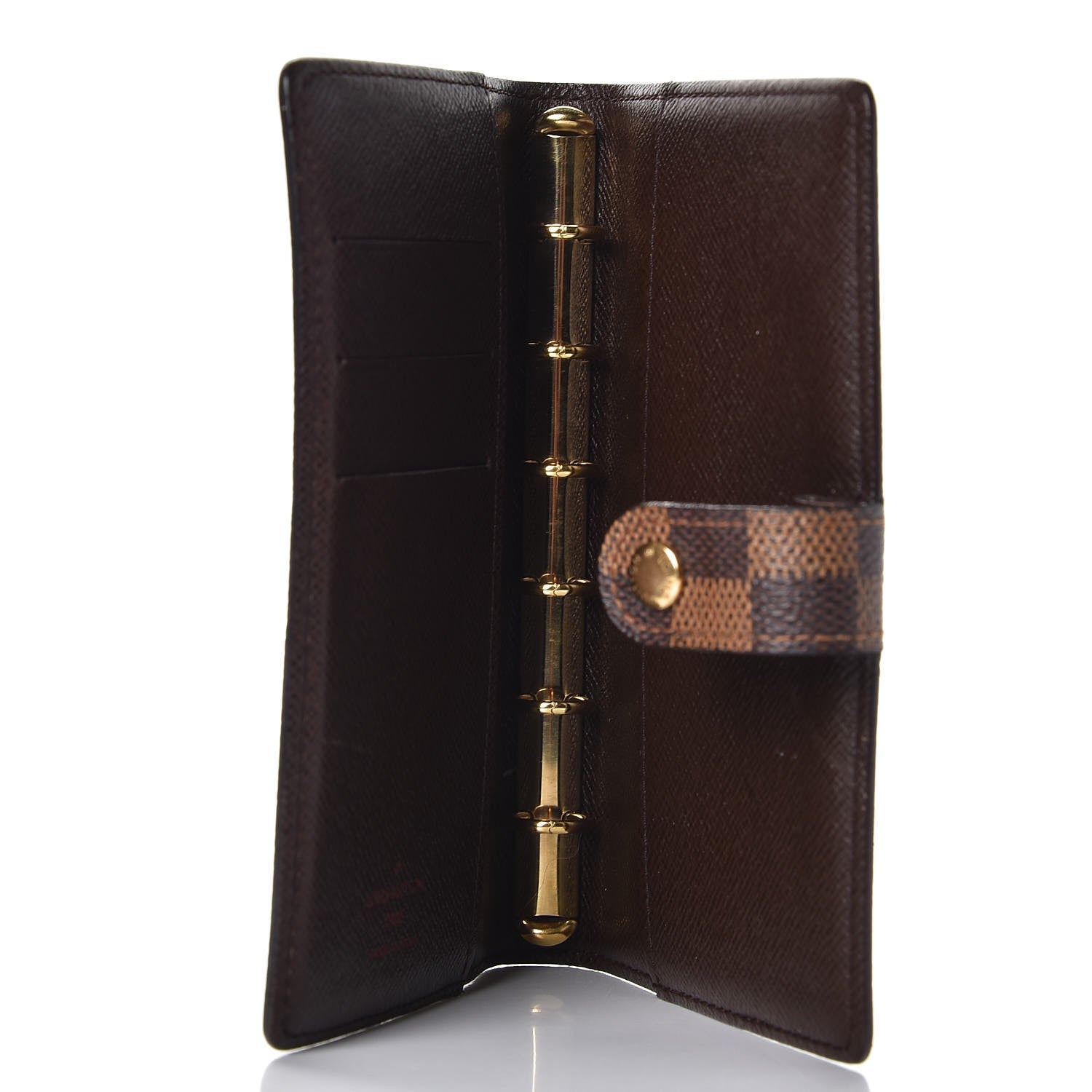 Louis Vuitton Damier Ebene Small Ring Agenda Cover 5 of 8