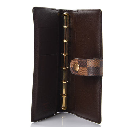 Louis Vuitton Damier Ebene Small Ring Agenda Cover 5 of 8