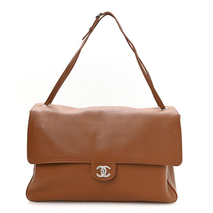Chanel Grained Calfskin Souplissimo Maxi Flap Camel 1 of 10
