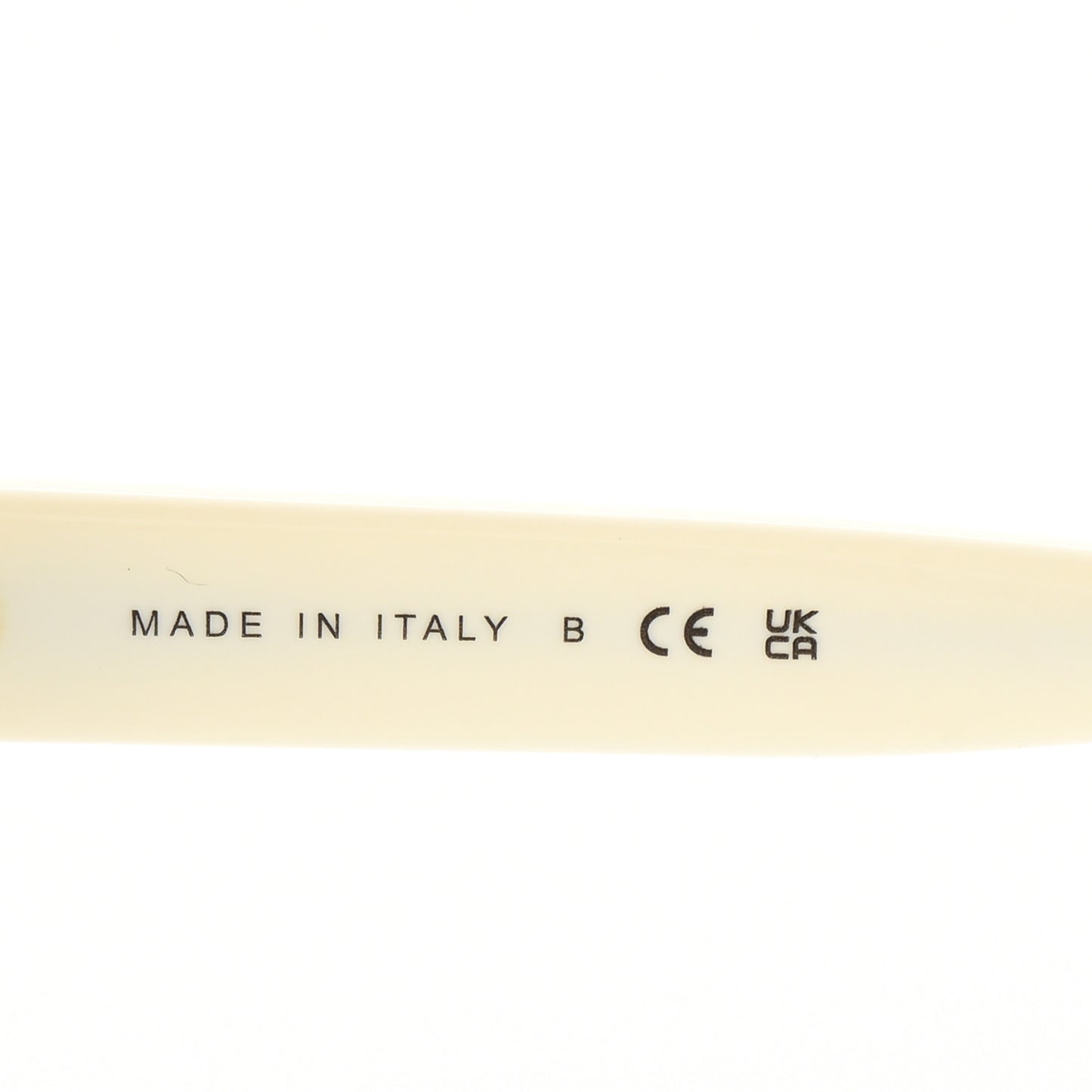 Acetate Pearl Cat Eye CC Sunglasses 5481-H White