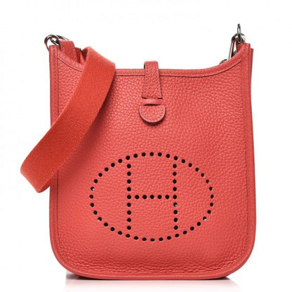 Hermes Taurillon Clemence Amazone Evelyne TPM Bougainvillea 1 of 8