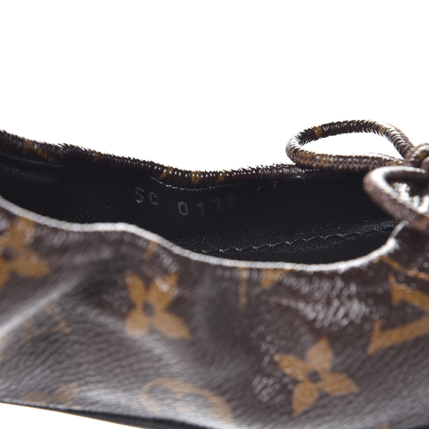 Monogram Flirty Ballerina Flats 39 Black