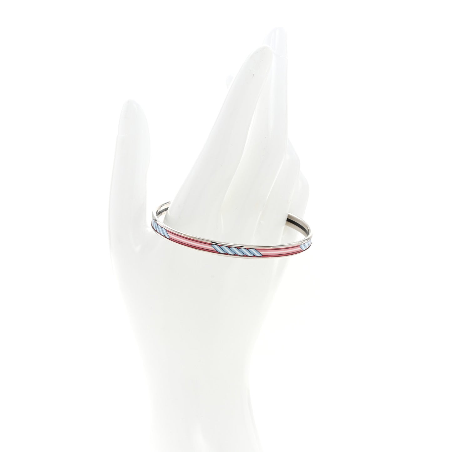 Enamel Quadrige Printed Extra Narrow Bracelet 65