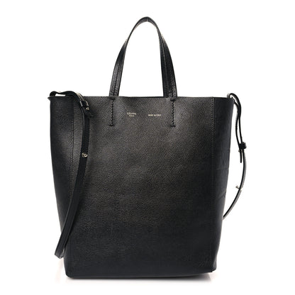 Celine Grained Calfskin Small Vertical Cabas Black 1 of 10