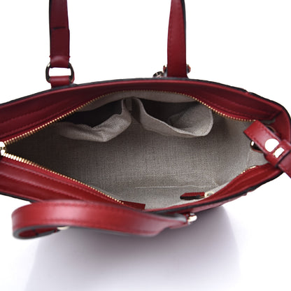 Gucci Microguccissima Small Bree Tote Red 5 of 10