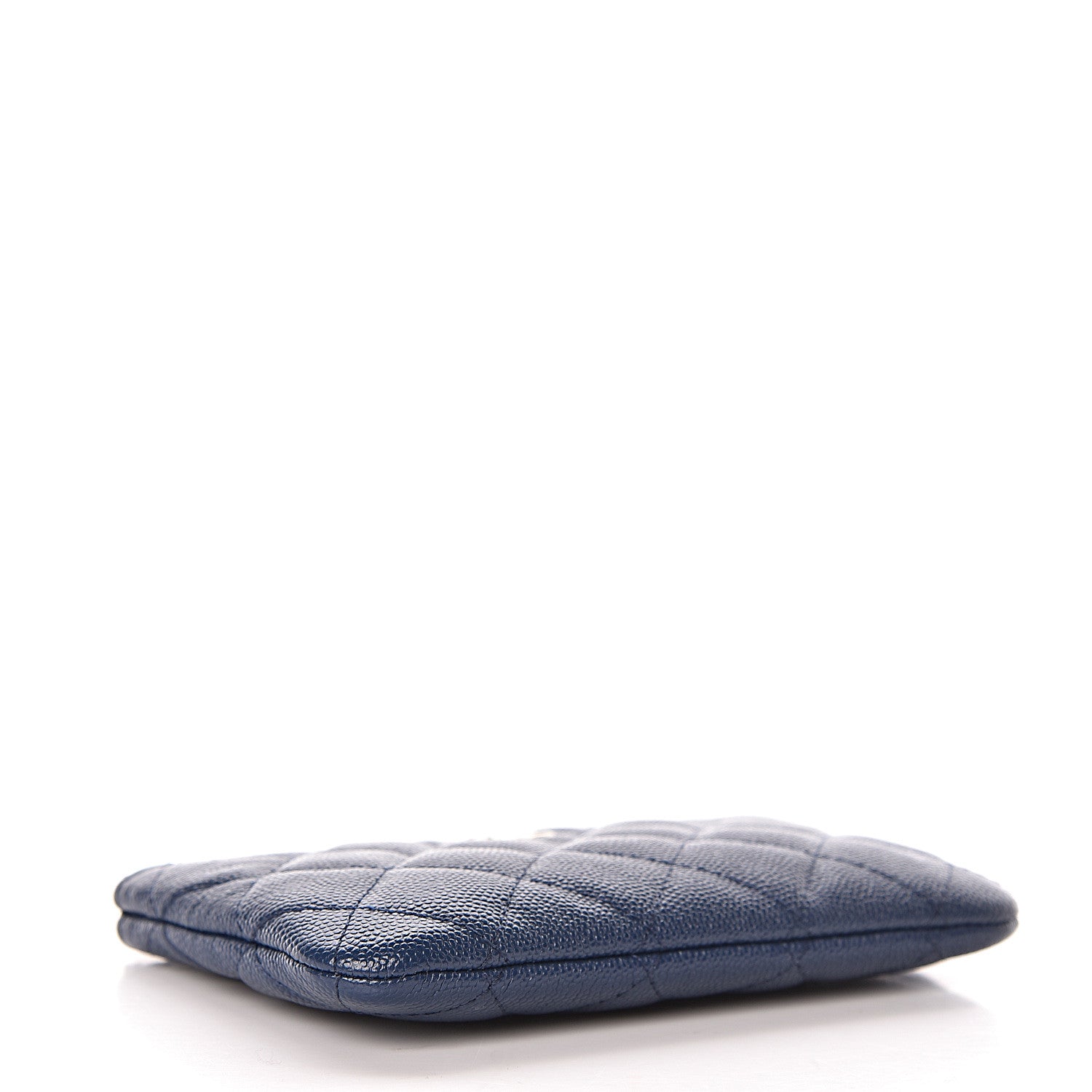 Chanel Caviar Quilted Small Cosmetic Case Navy 4 of 7