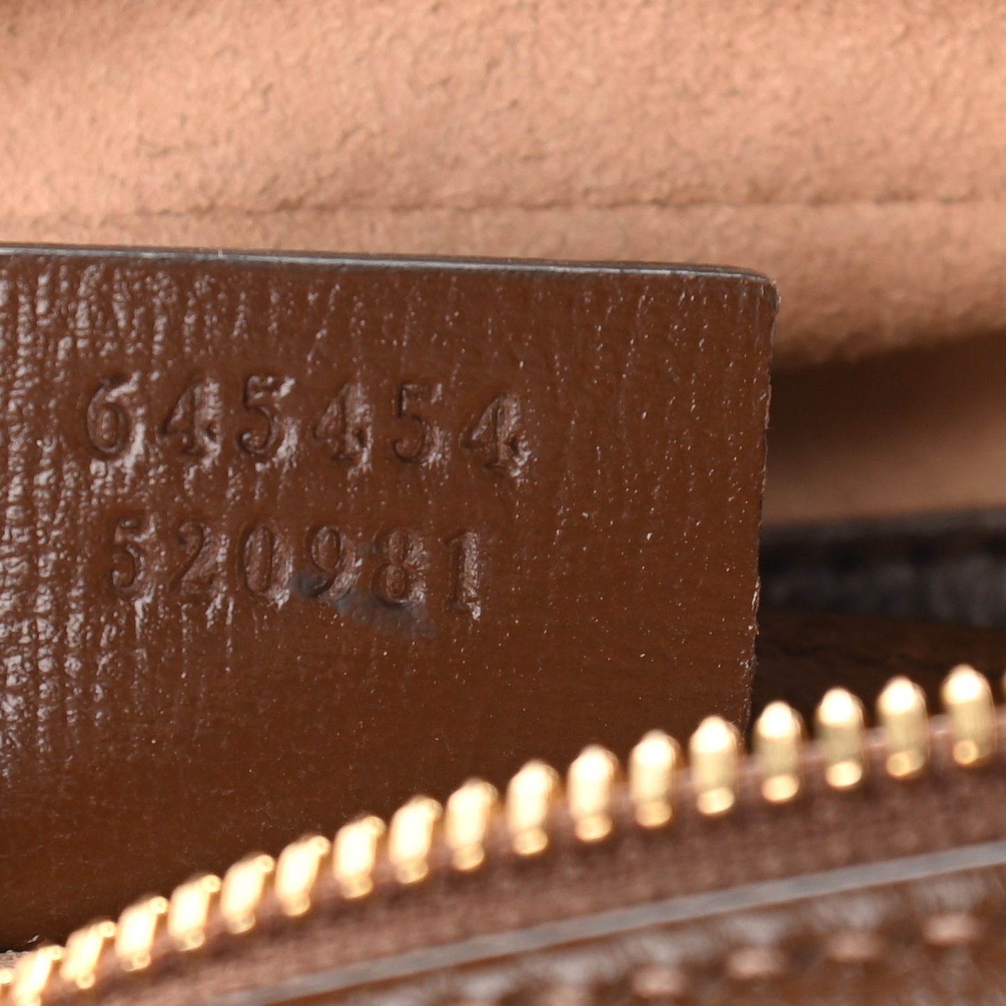 GG Supreme Monogram Small Horsebit 1955 Shoulder Bag Beige Brown Sugar