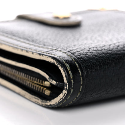 Louis Vuitton Suhali Compact Zipped Wallet Black 8 of 14