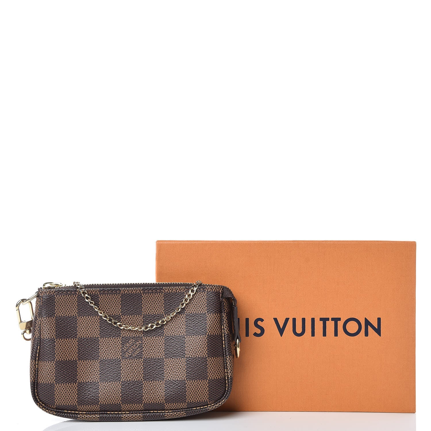 Louis Vuitton Damier Ebene Mini Pochette Accessories 10 of 10