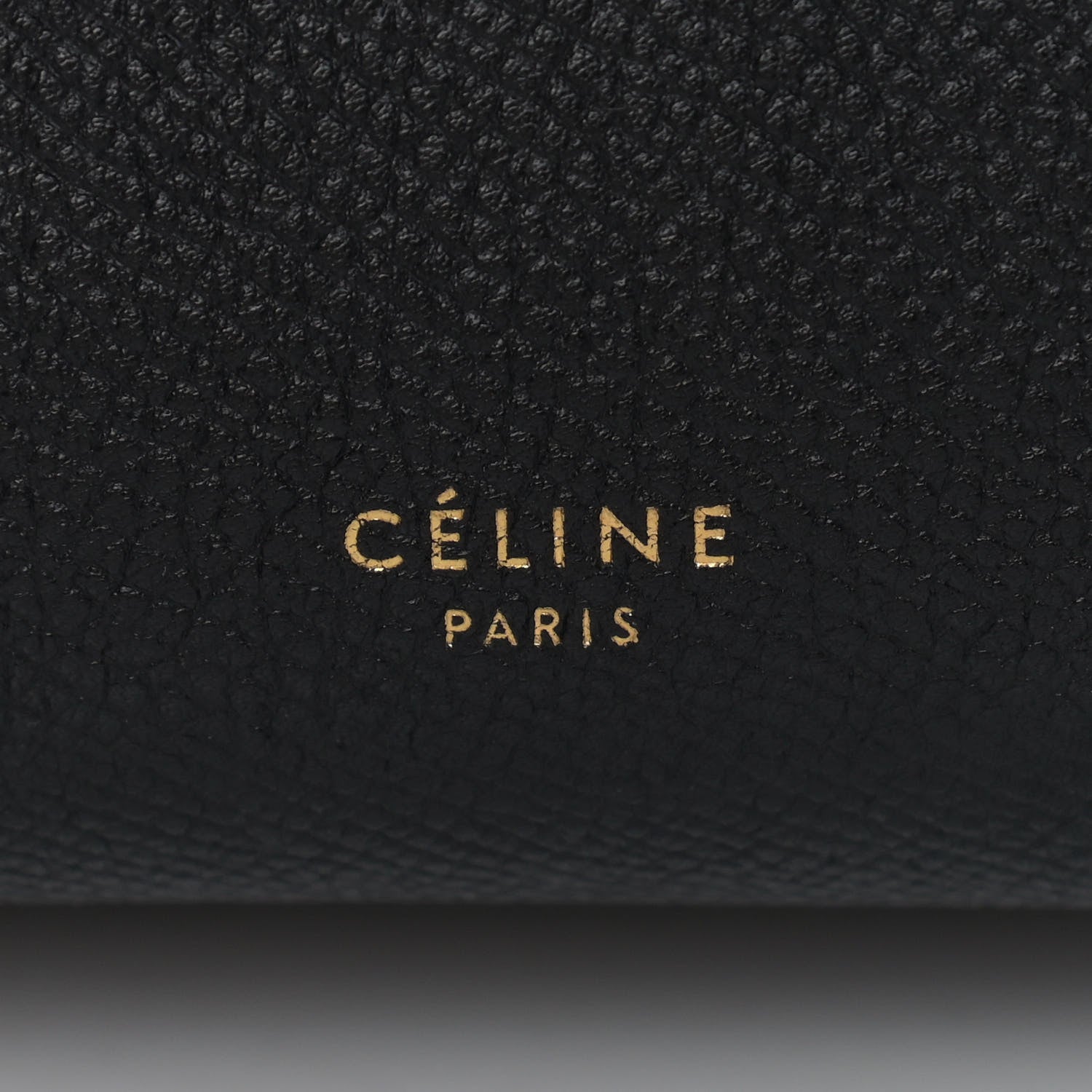 Celine Grained Calfskin Micro Belt Bag Black 6 of 13