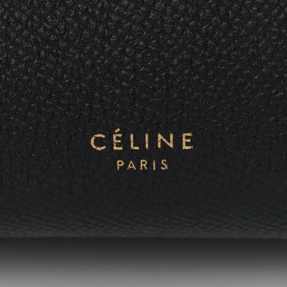 Celine Grained Calfskin Micro Belt Bag Black 6 of 13
