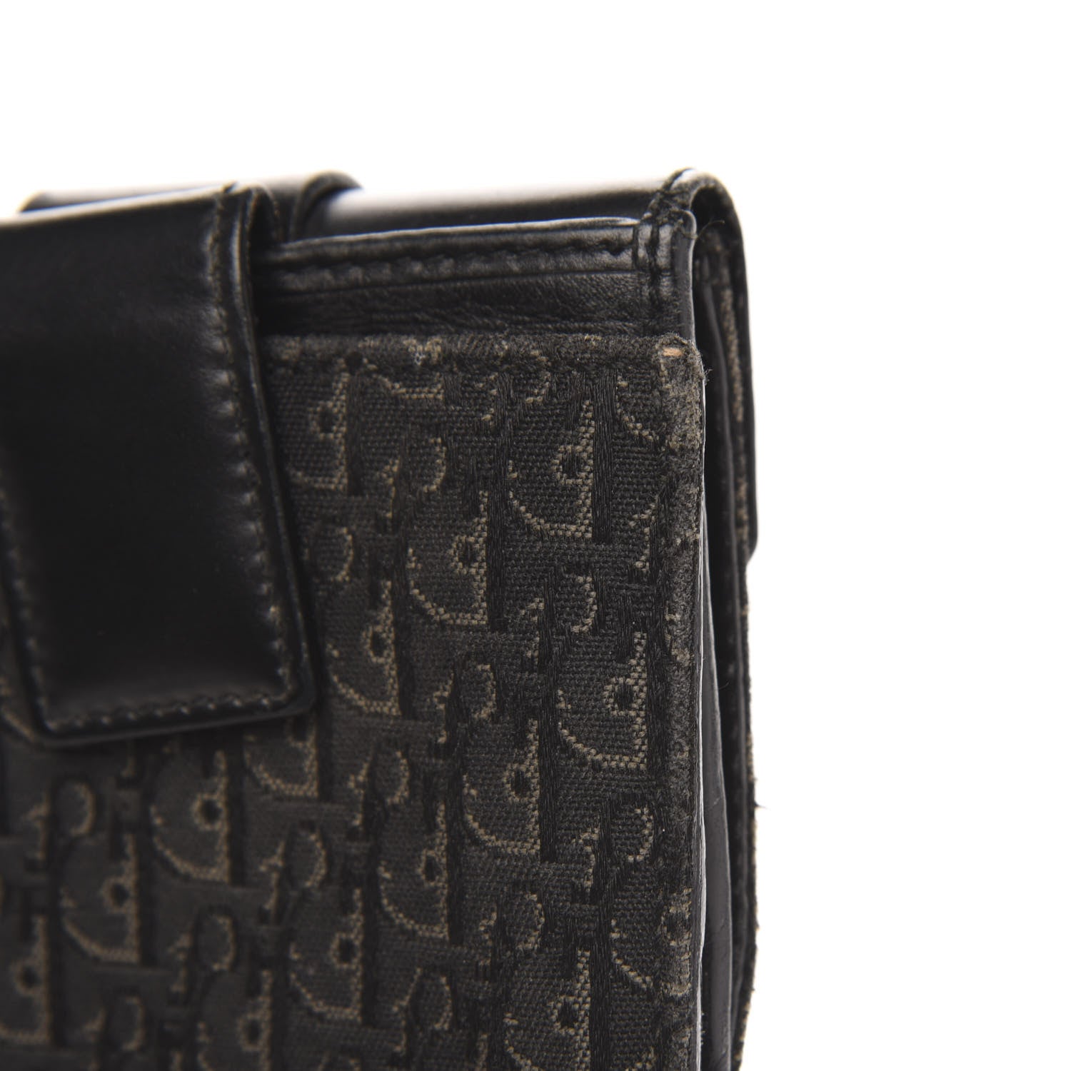 Christian Dior Diorissimo Compact Wallet Black 8 of 11