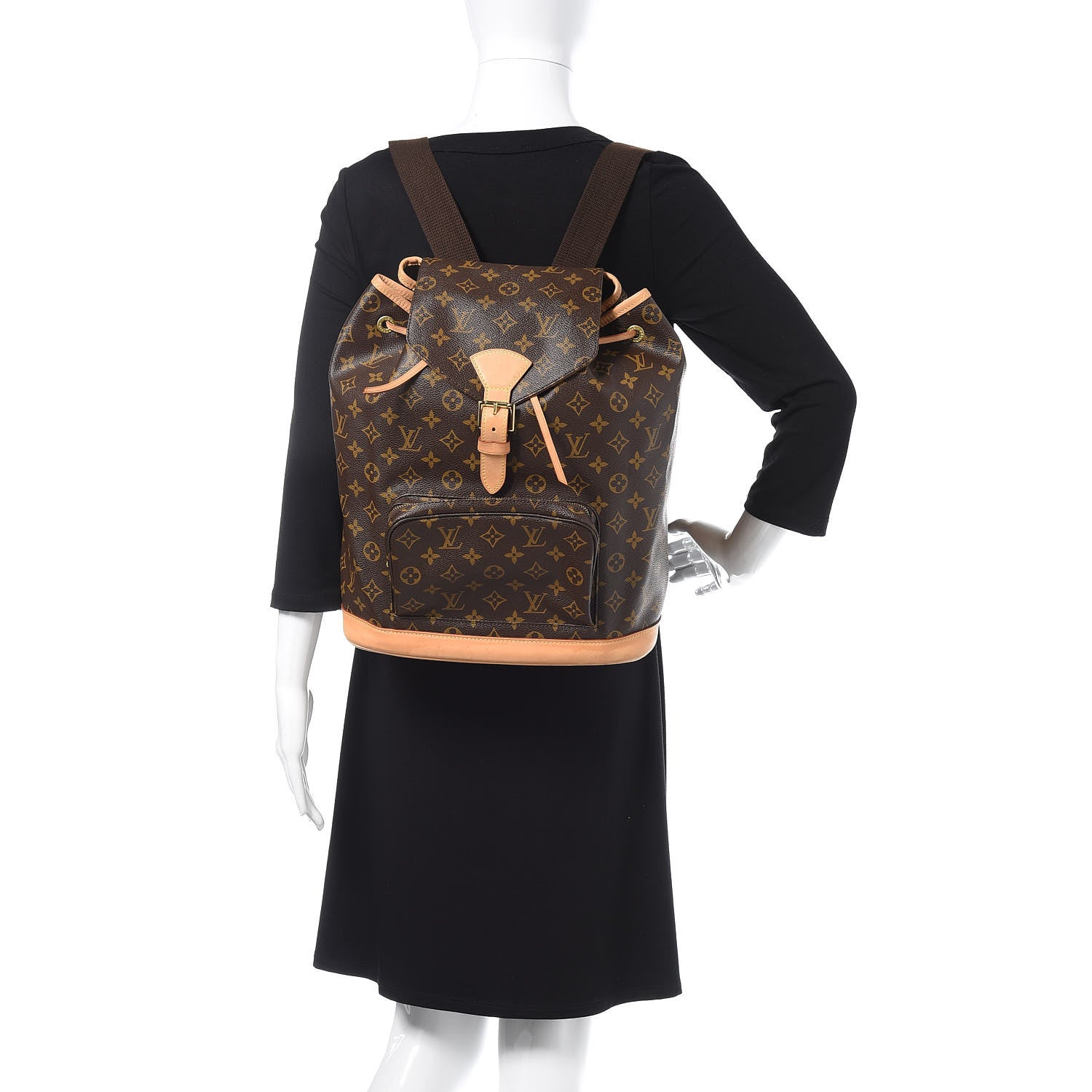 Louis Vuitton Monogram Montsouris GM Backpack 2 of 17