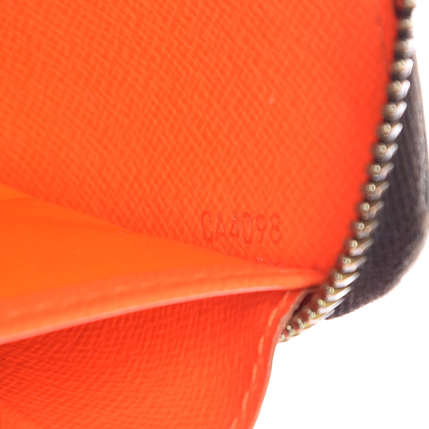 Monogram Graffiti Zippy Wallet Orange