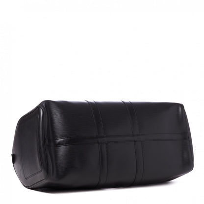 Louis Vuitton Epi Keepall 45 Black 3 of 8