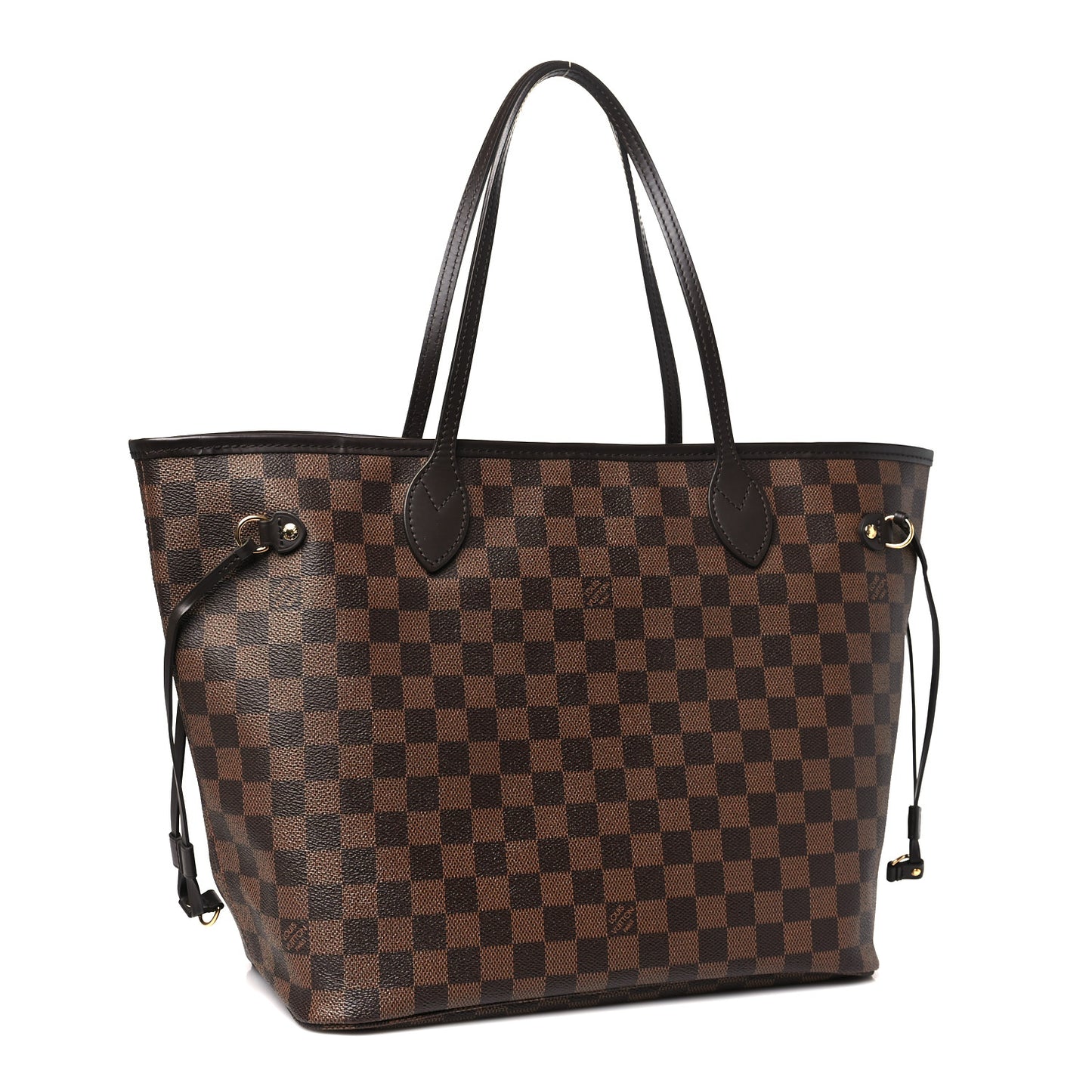 Damier Ebene Neo Neverfull MM Rose Ballerine