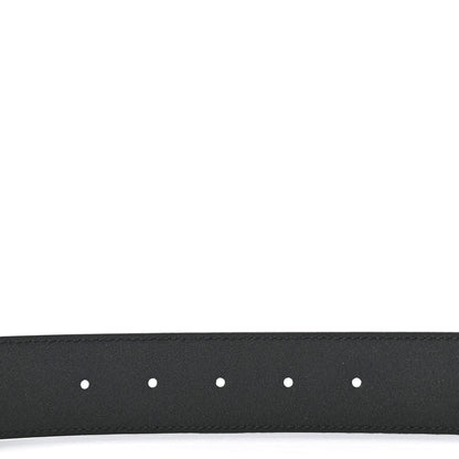 Gucci Calfskin Interlocking G 37mm Belt 85 34 Black 3 of 4