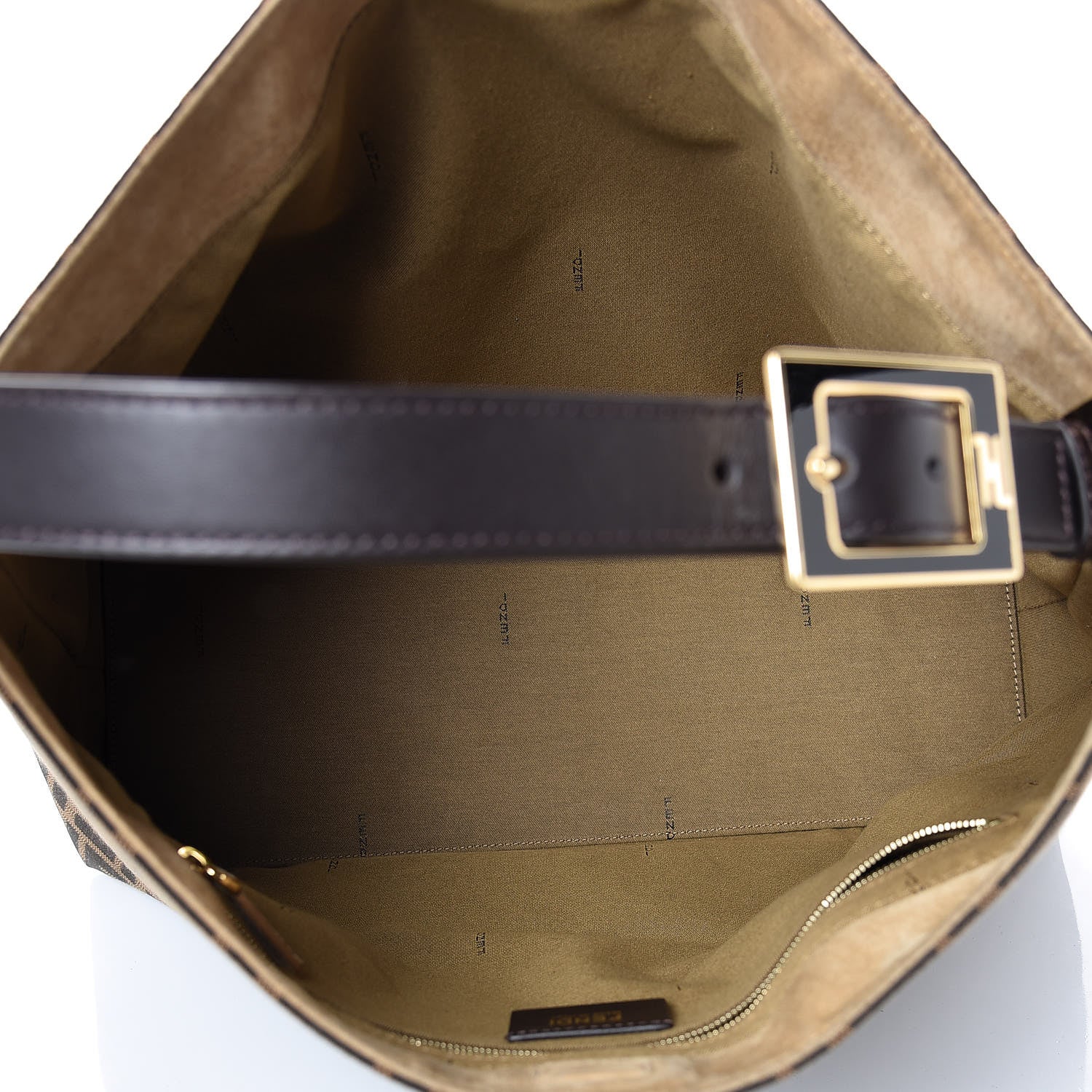 Fendi Zucca Large Hobo Tobacco 5 of 7