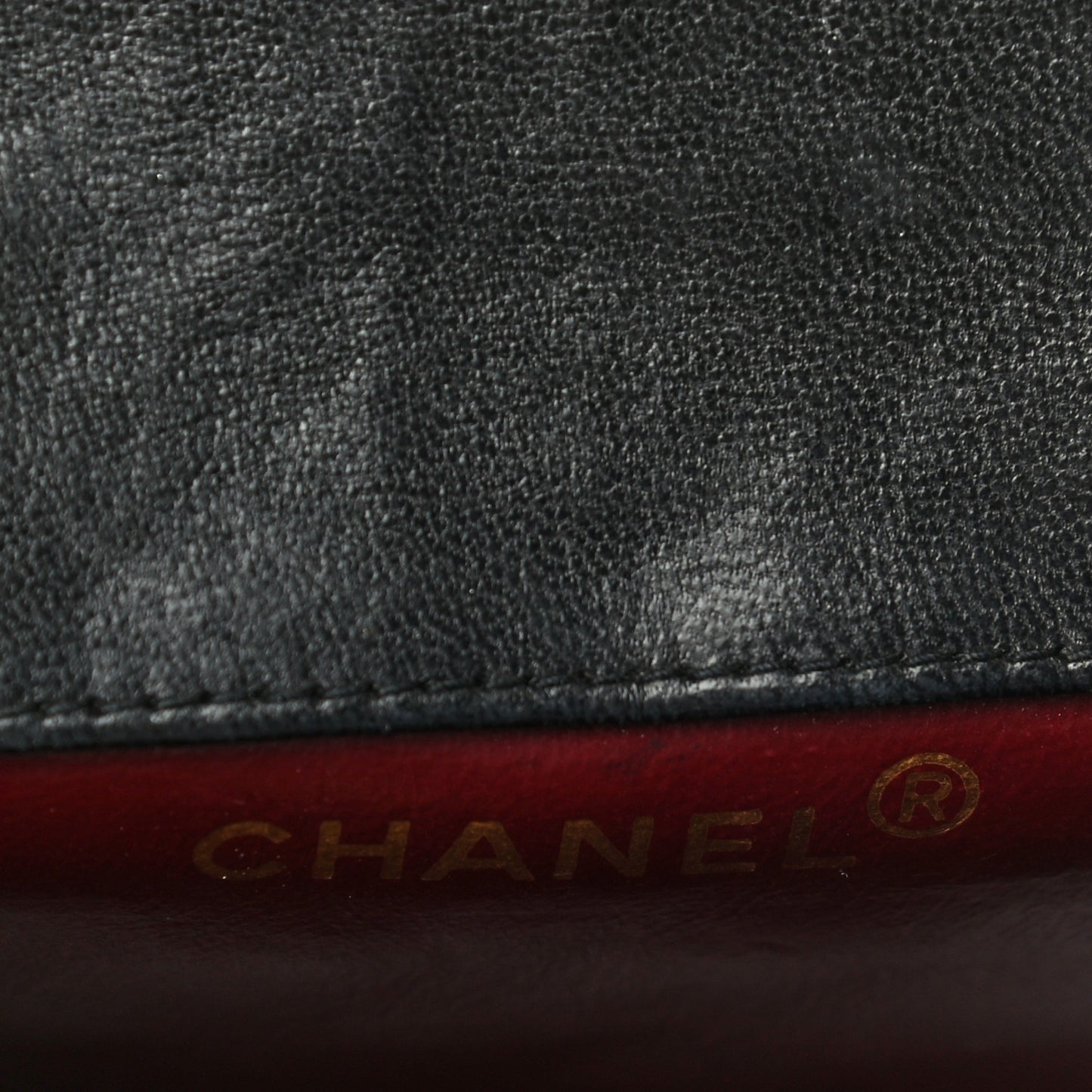 Lambskin Quilted Micro Mini Flap Bag Black