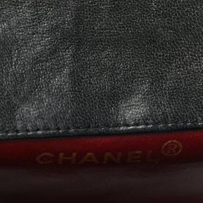 Chanel Lambskin Quilted Micro Mini Flap Bag Black 13 of 24