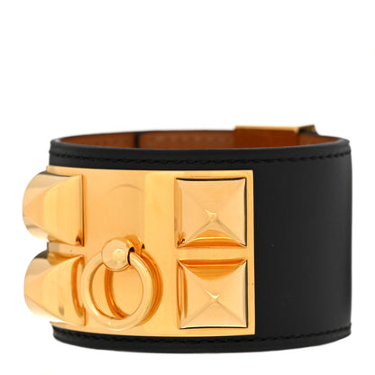 Hermes Box Collier de Chien CDC Bracelet S Black 1 of 9