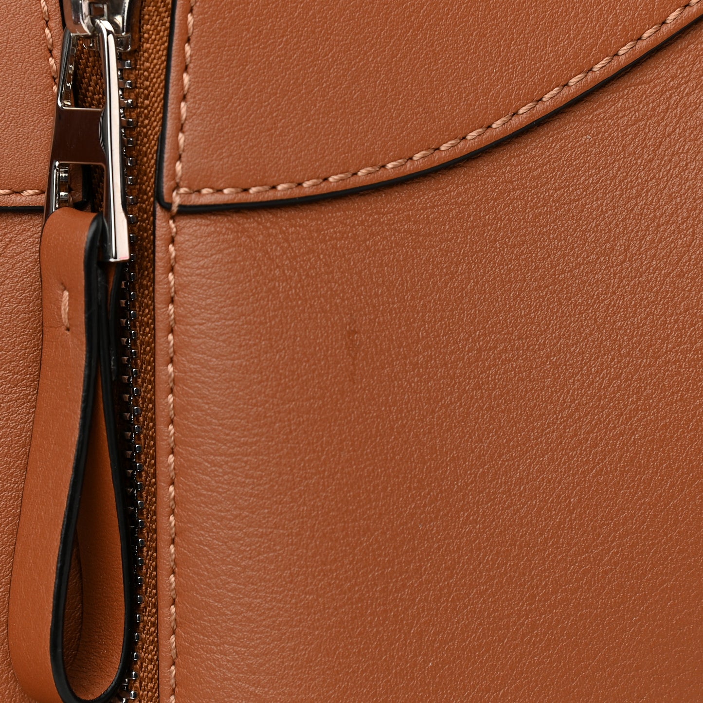 Calfskin Small Hammock Shoulder Bag Tan