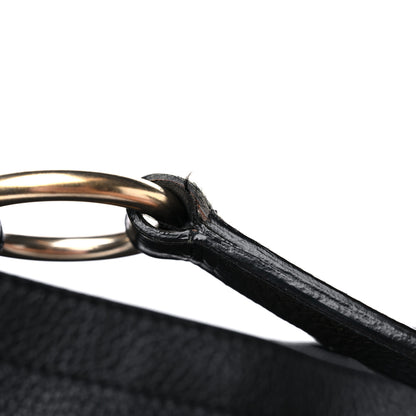 Prada Vitello Daino Shoulder Bag Black 15 of 15