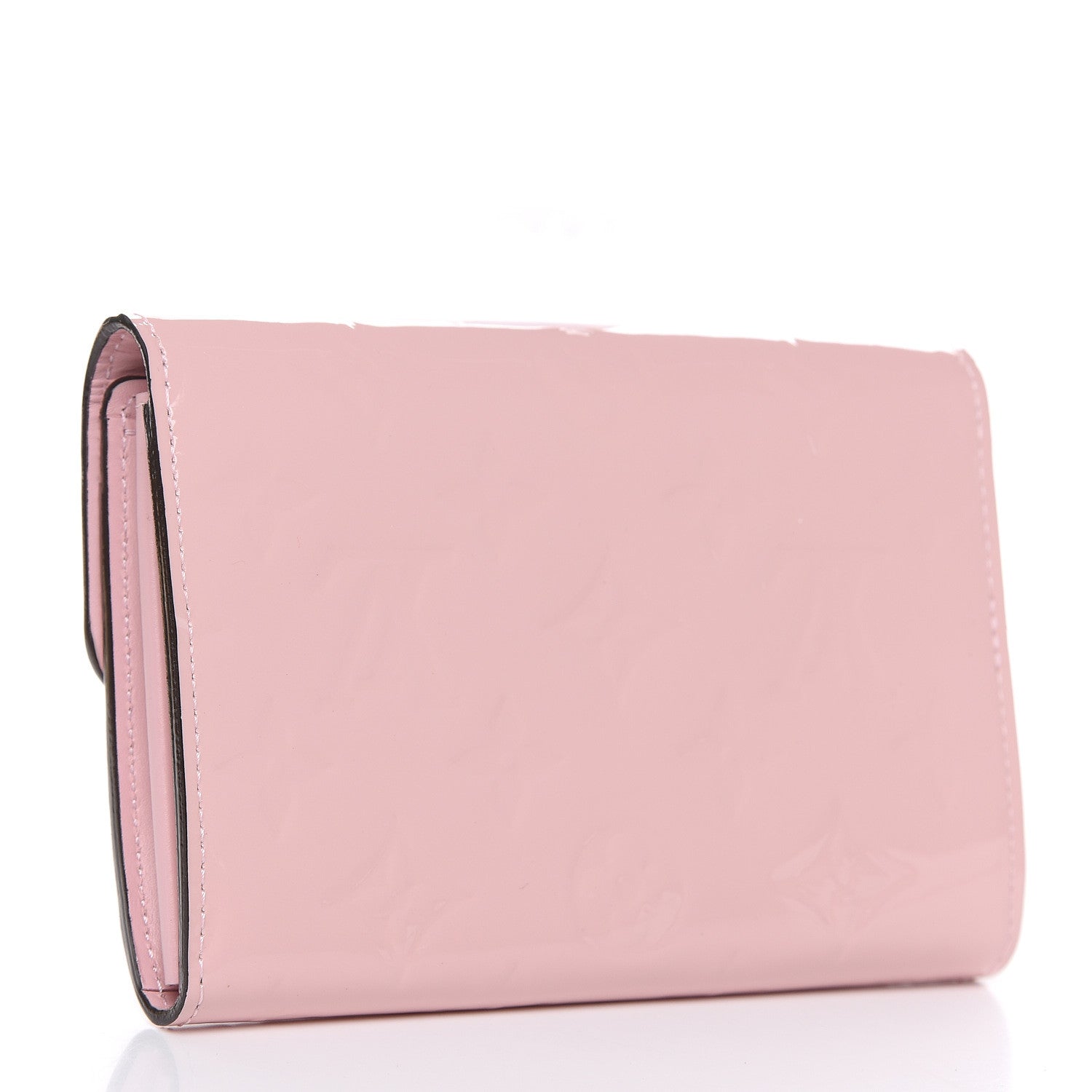 Louis Vuitton Vernis Sarah Compact Wallet Rose Ballerine 3 of 9