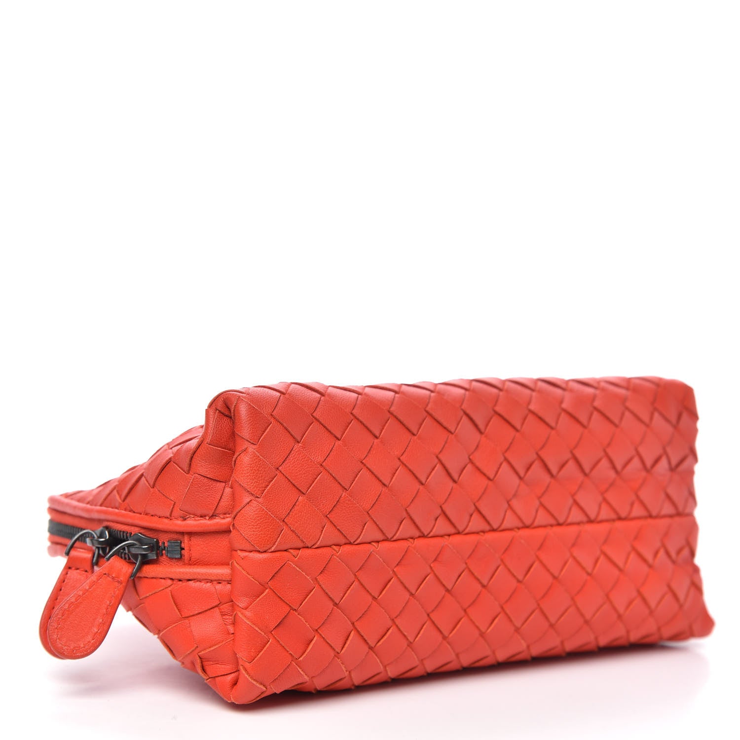 Bottega Veneta Nappa Intrecciato Cosmetic Pouch Vesuvio 4 of 9