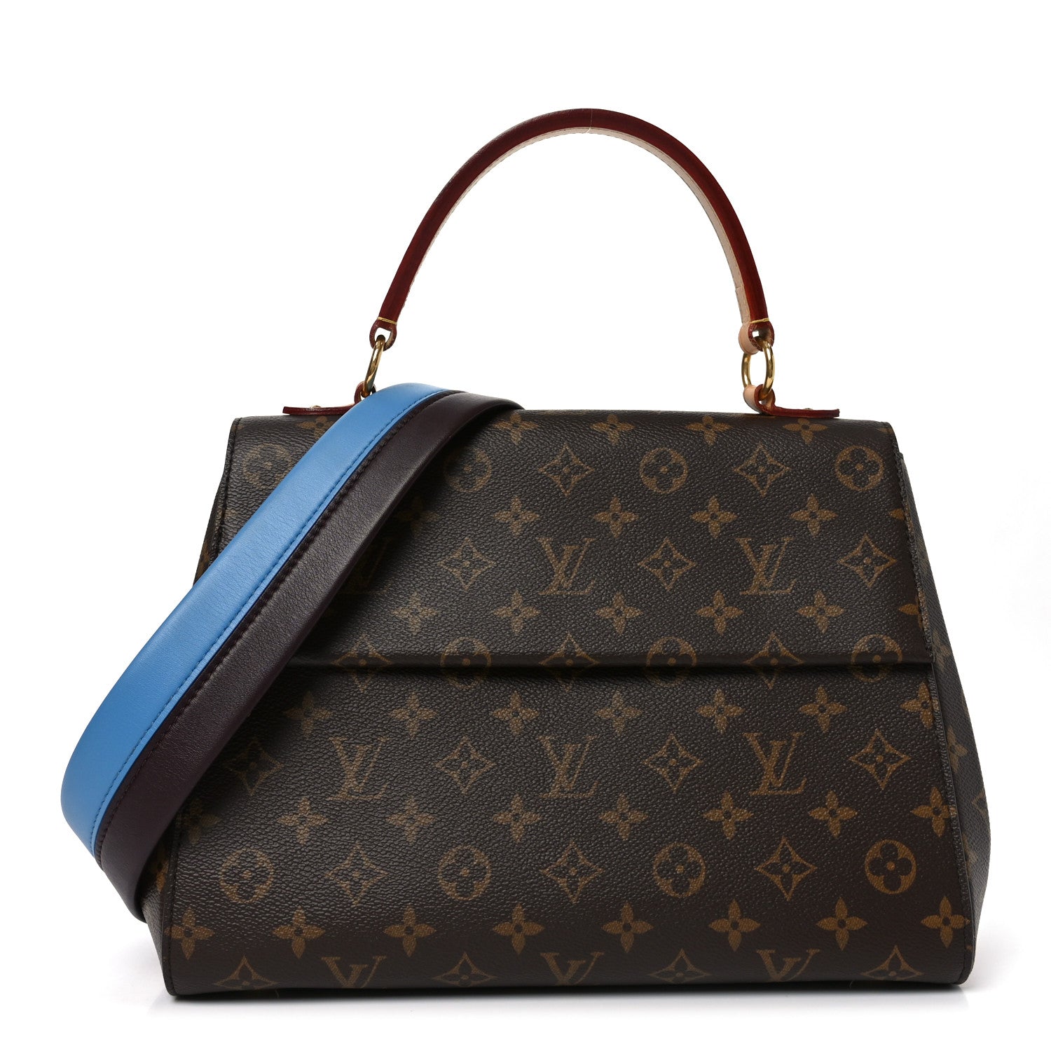 Louis Vuitton Monogram Cluny MM Blue Glacial 1 of 9