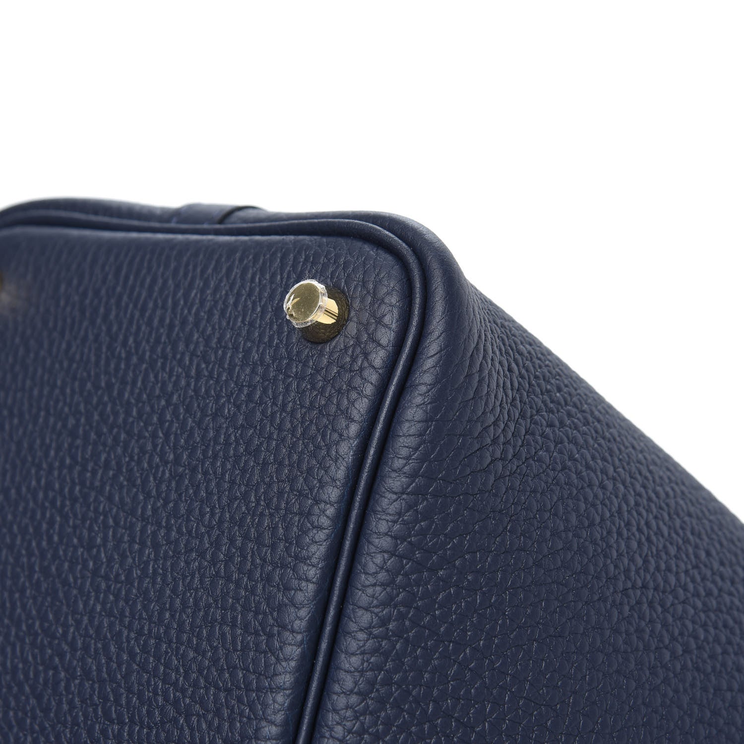 Hermes Taurillon Clemence Picotin Lock 18 PM Bleu Nuit 8 of 9