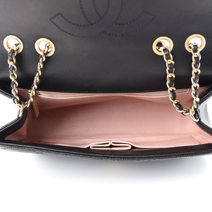 Chanel Caviar Quilted Small CC Filigree Flap Black 5 of 10