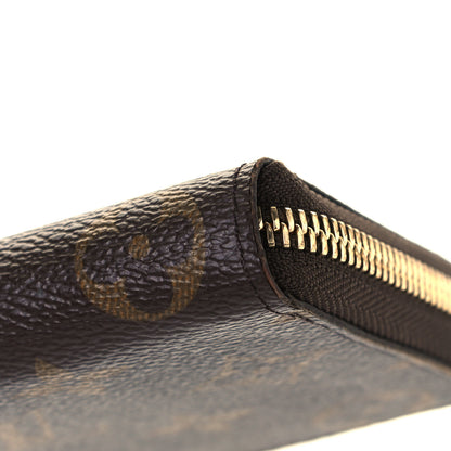 Louis Vuitton Monogram Clemence Wallet Fuchsia 11 of 12