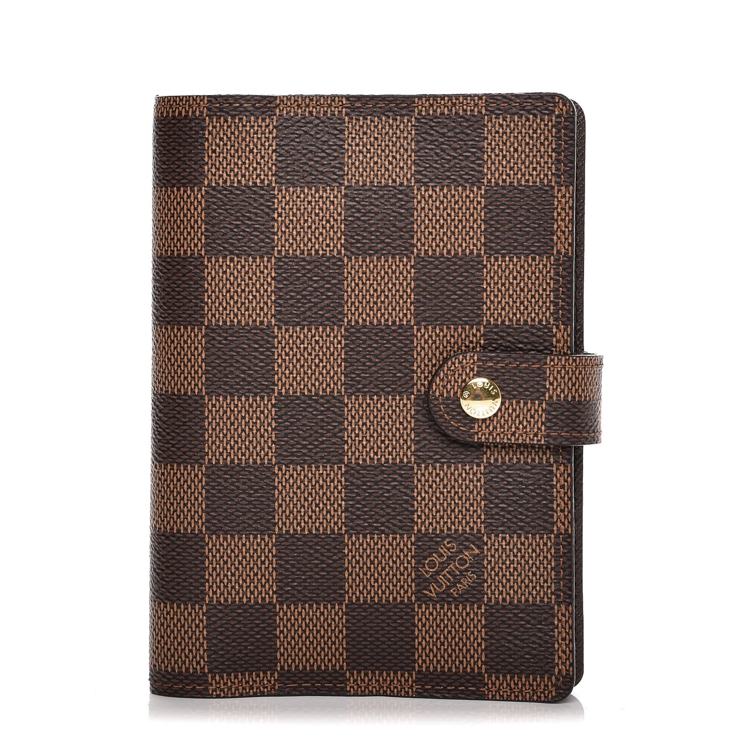 Damier Ebene Small Ring Agenda Cover