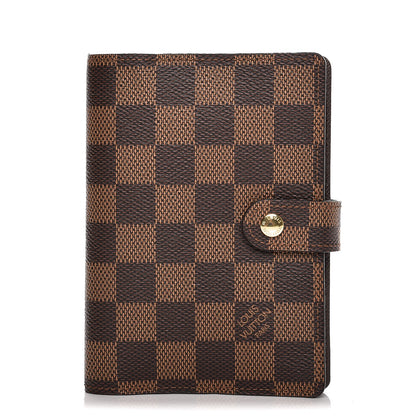 Louis Vuitton Damier Ebene Small Ring Agenda Cover 1 of 7