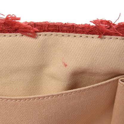 Chanel Tweed Nature Flap Red 8 of 8