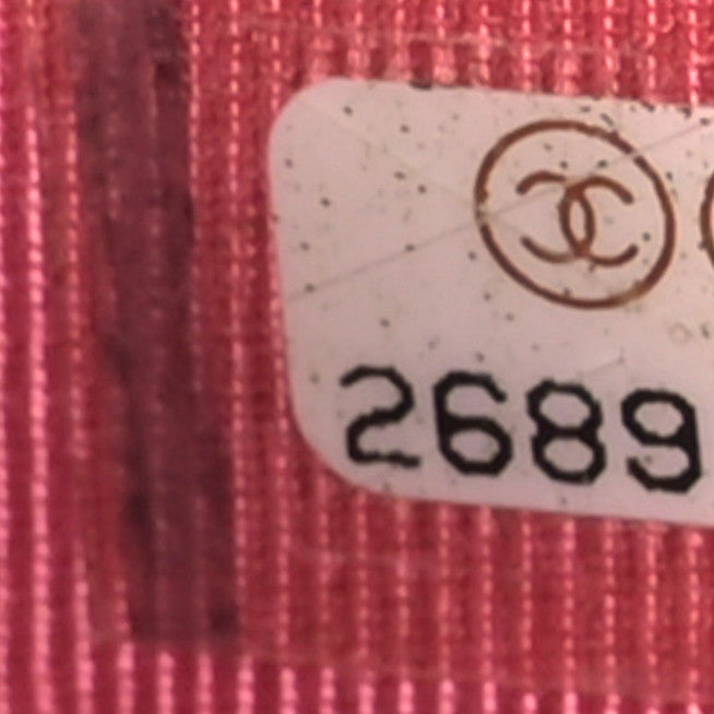 Chanel Caviar Quilted Square Wallet On Chain WOC Pink 8 of 10