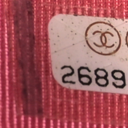 Chanel Caviar Quilted Square Wallet On Chain WOC Pink 8 of 10